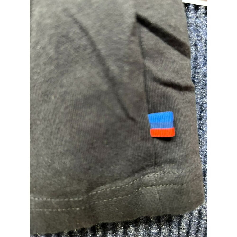 Puma BMW M Motorsport Mens T-Shirt Black/Gray Crew Neck Size L Cotton Blend - Picture 5 of 8